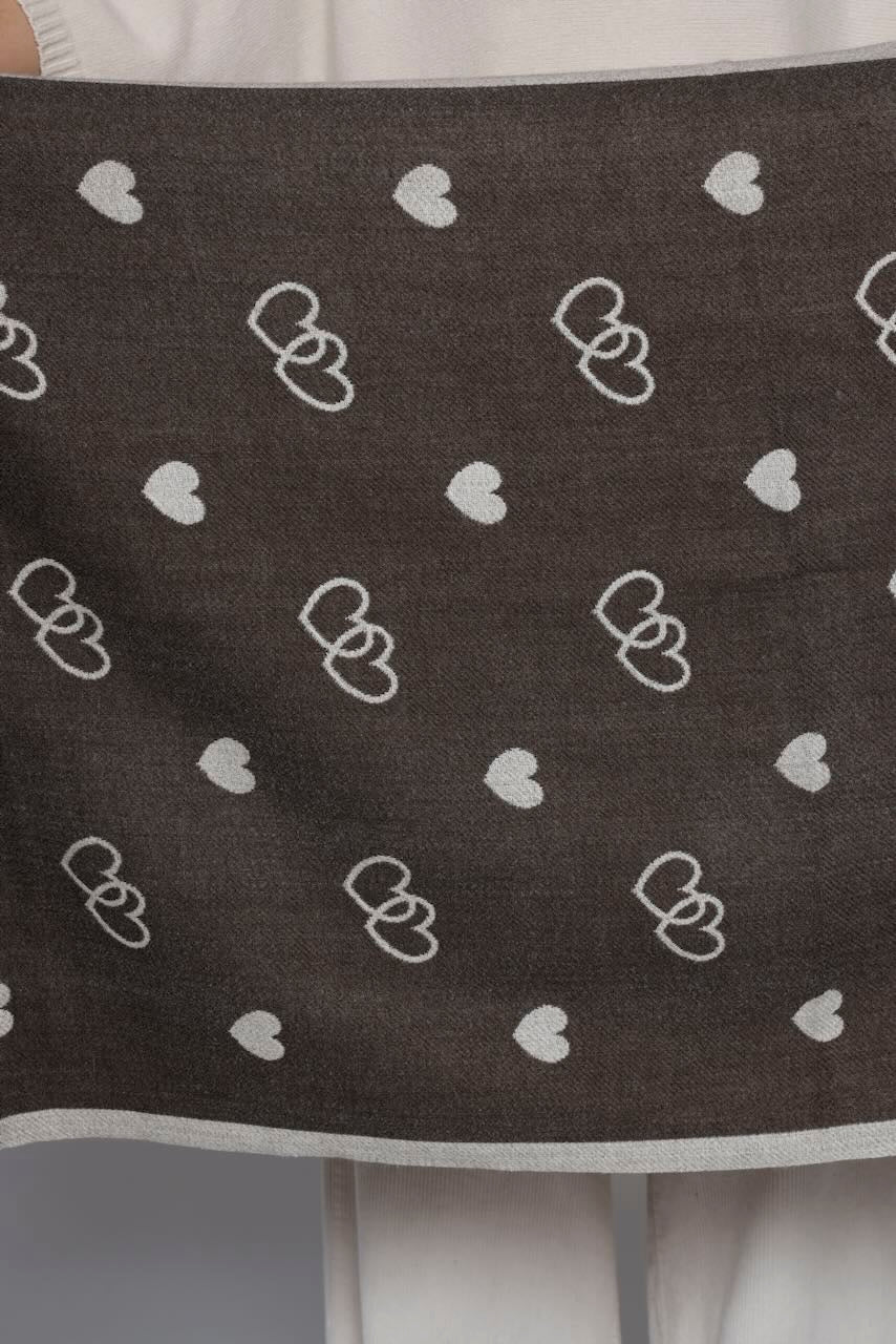 BUFANDA YF6683-MARRON