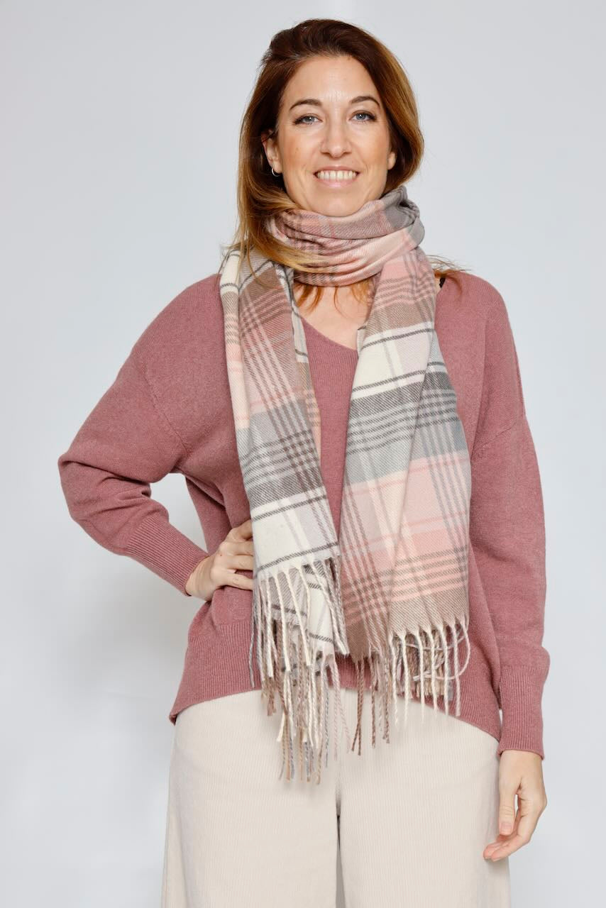 BUFANDA 9310RE-ROSA