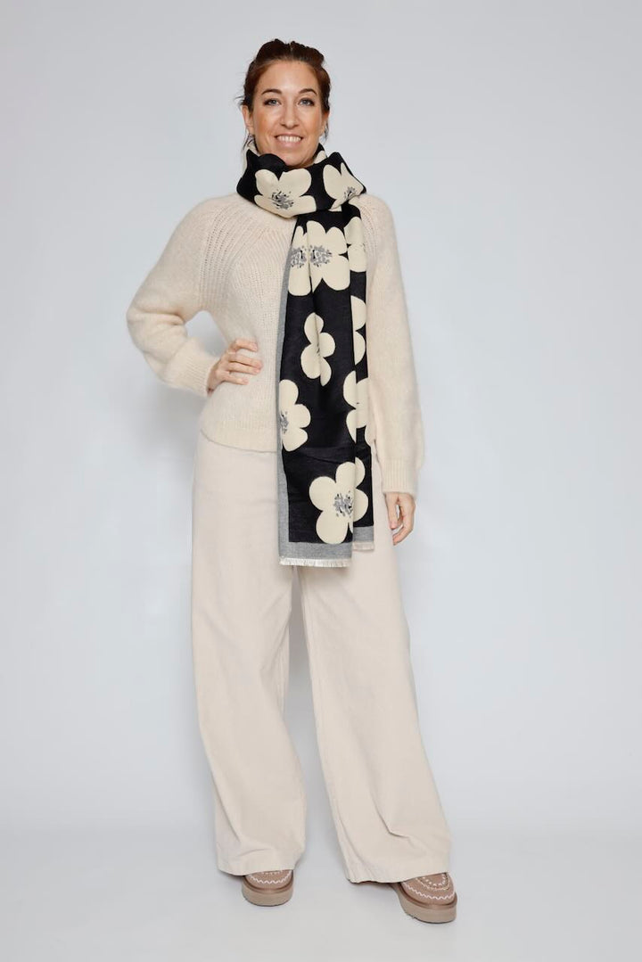 BUFANDAS 9437RE-NEGRO