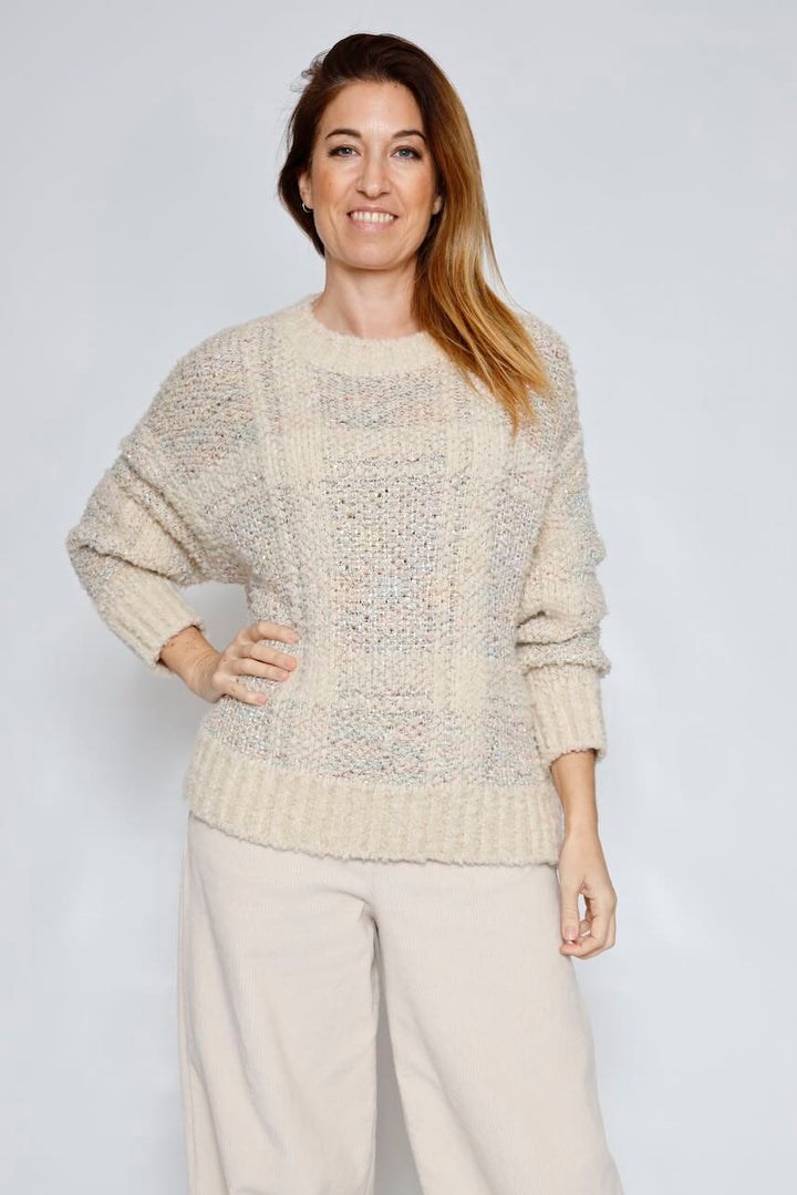 JERSEY BY09009-BEIGE