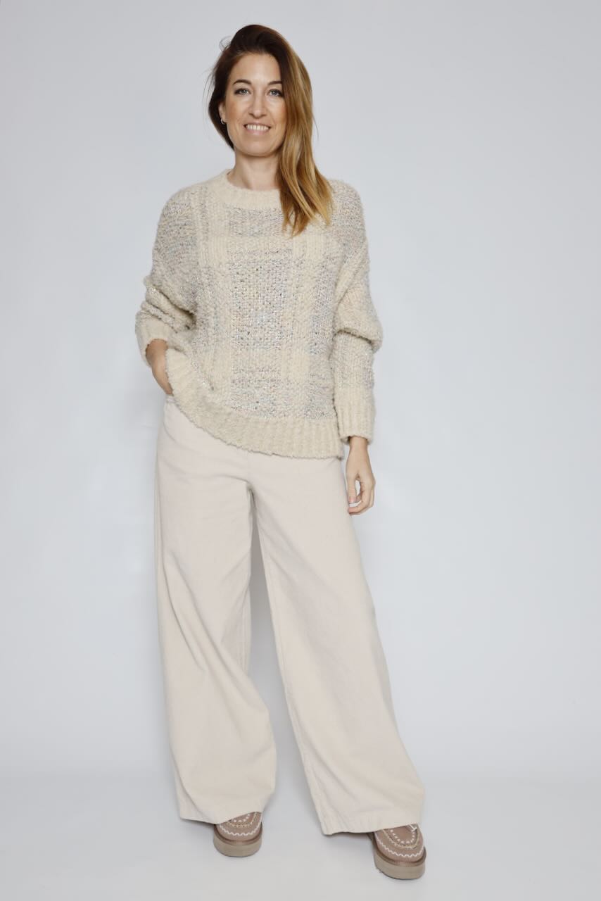 JERSEY BY09009-BEIGE