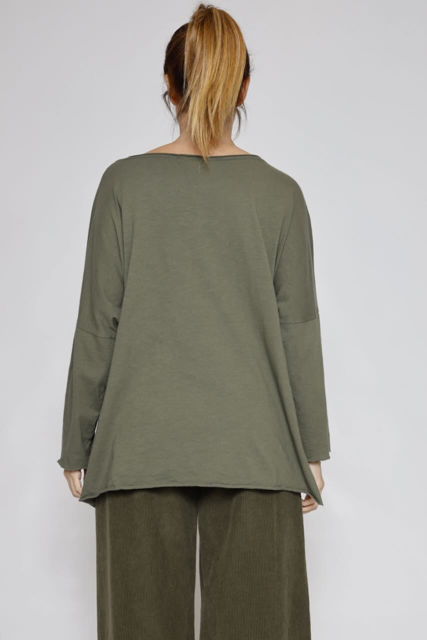 CAMISETA A25GA401-MILITAR