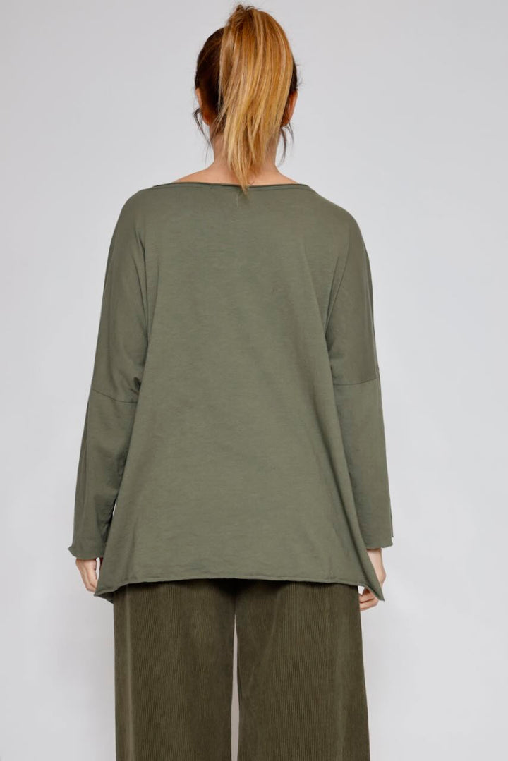 CAMISETA A25GA401-MILITAR