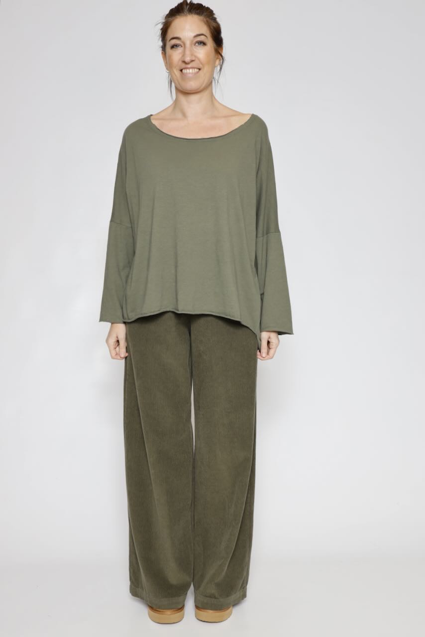 CAMISETA A25GA401-MILITAR