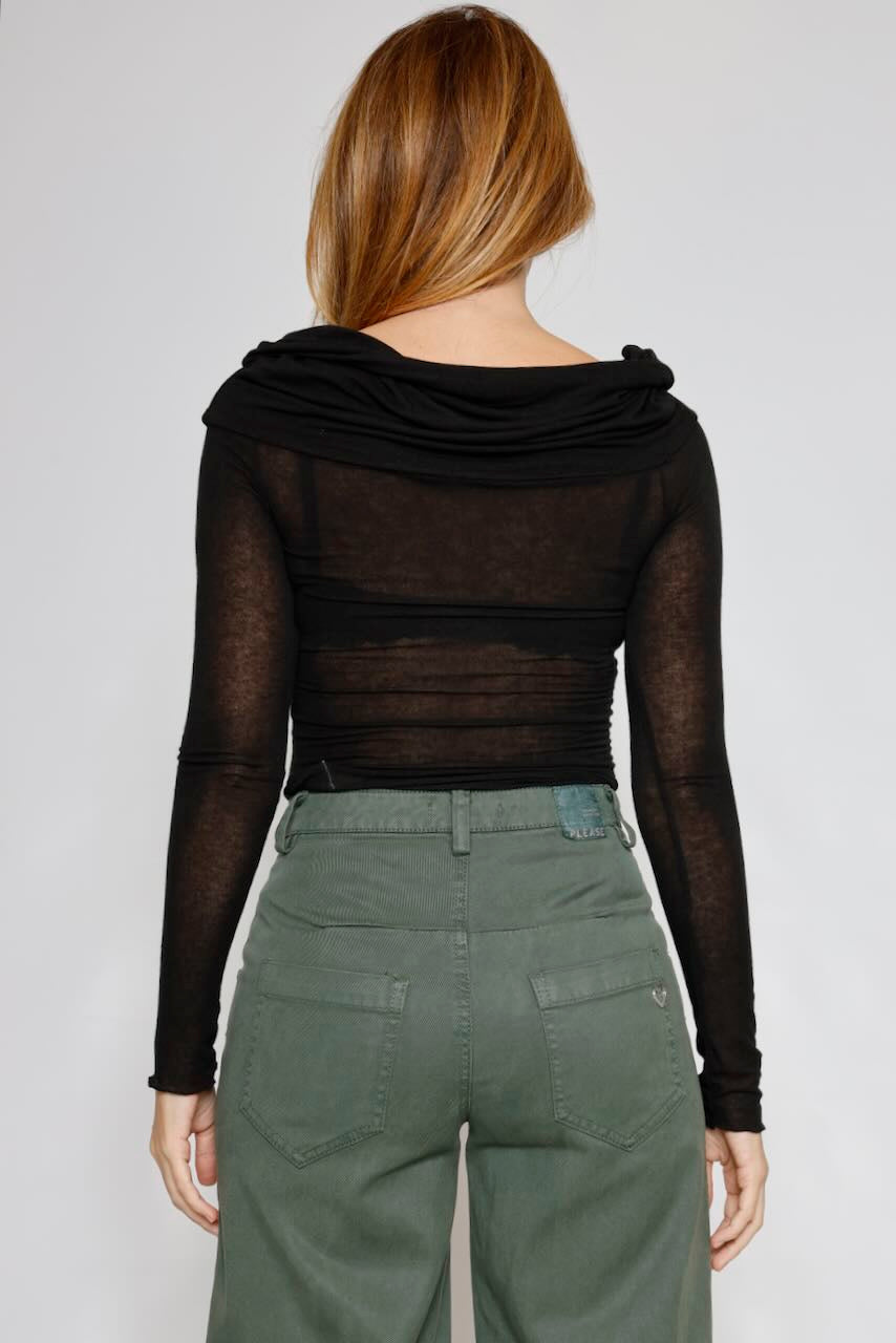 CAMISETA BY09142-NEGRO