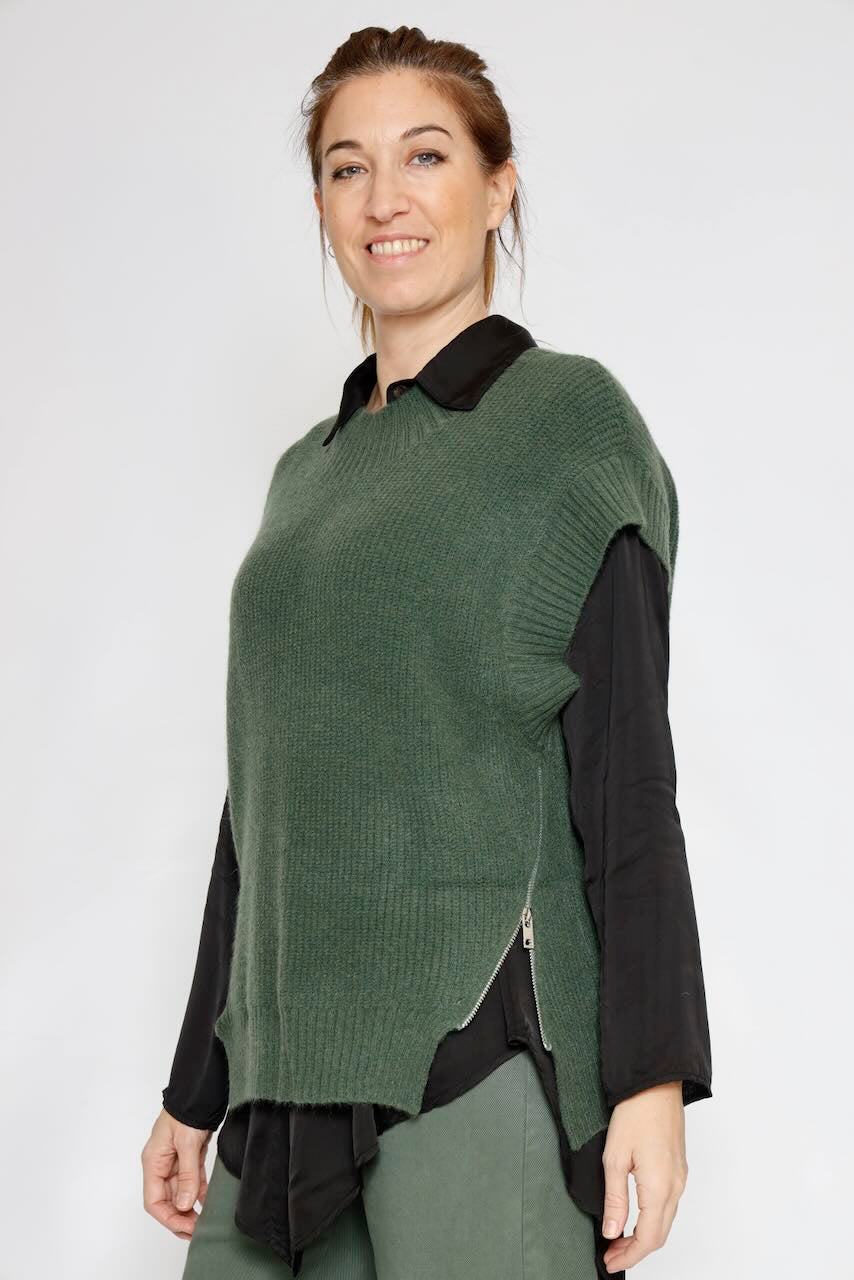 CHALECO PHANCY-VERDE