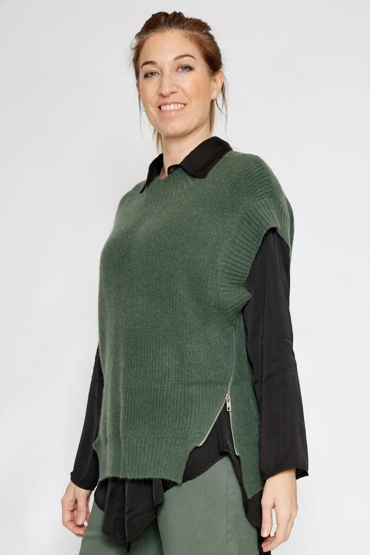 CHALECO PHANCY-VERDE