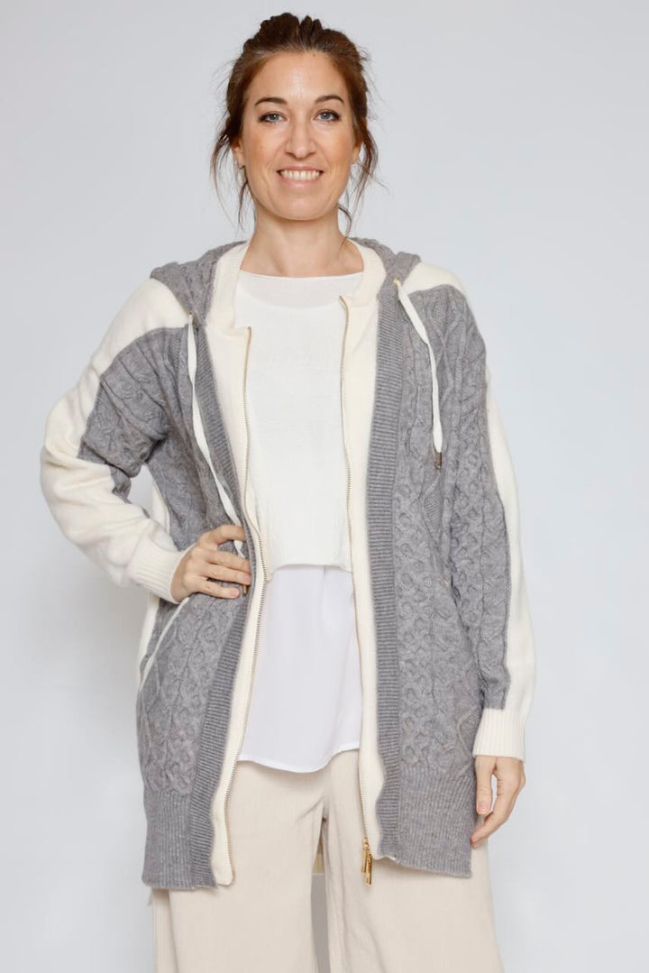 CÁRDIGAN WT8001K47101-GRIS