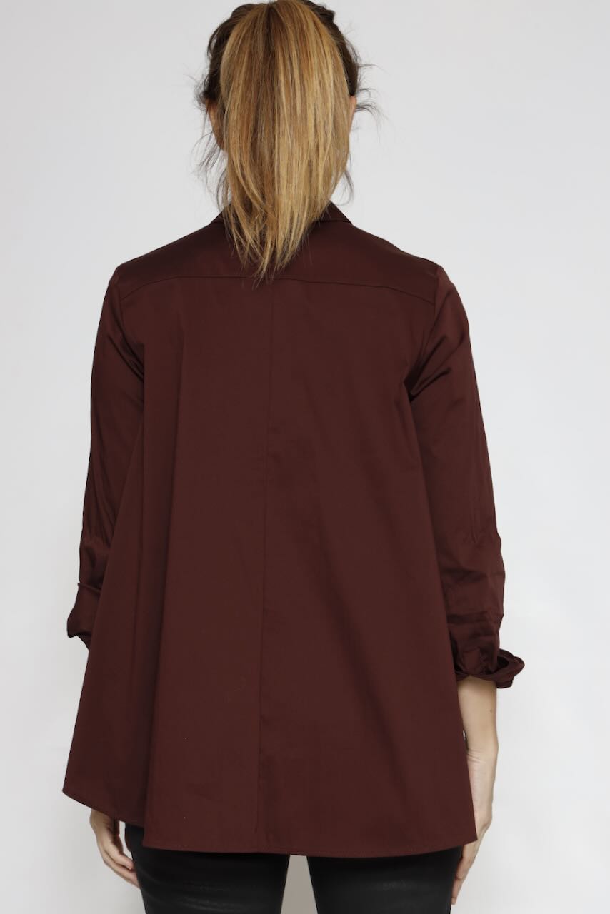 CED4IDK-BURGUNDY SHIRT