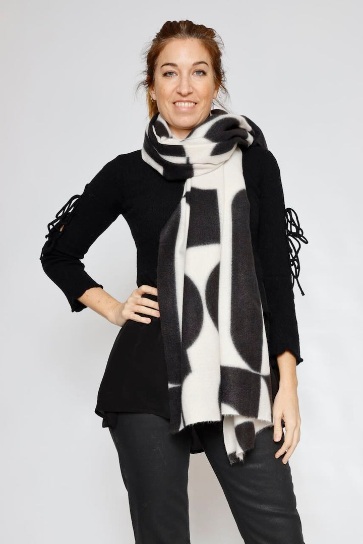 BUFANDA 9424RE-NEGRO