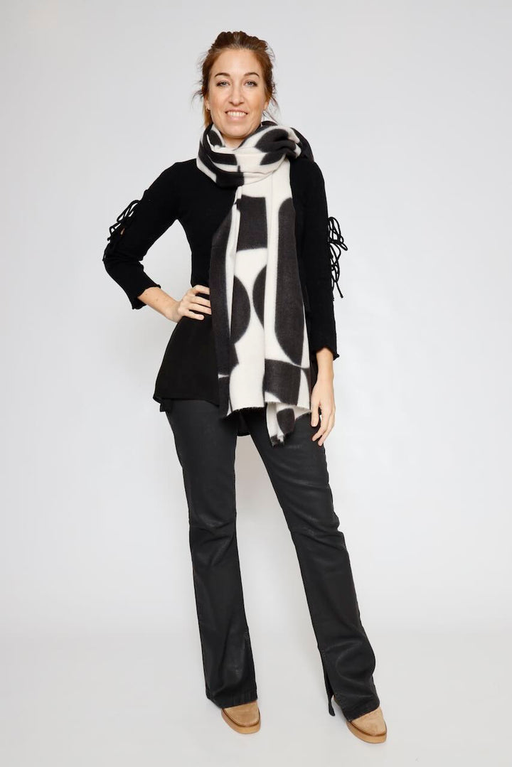 BUFANDA 9424RE-NEGRO