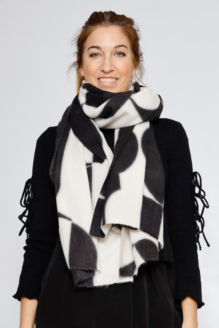 BUFANDA 9424RE-NEGRO