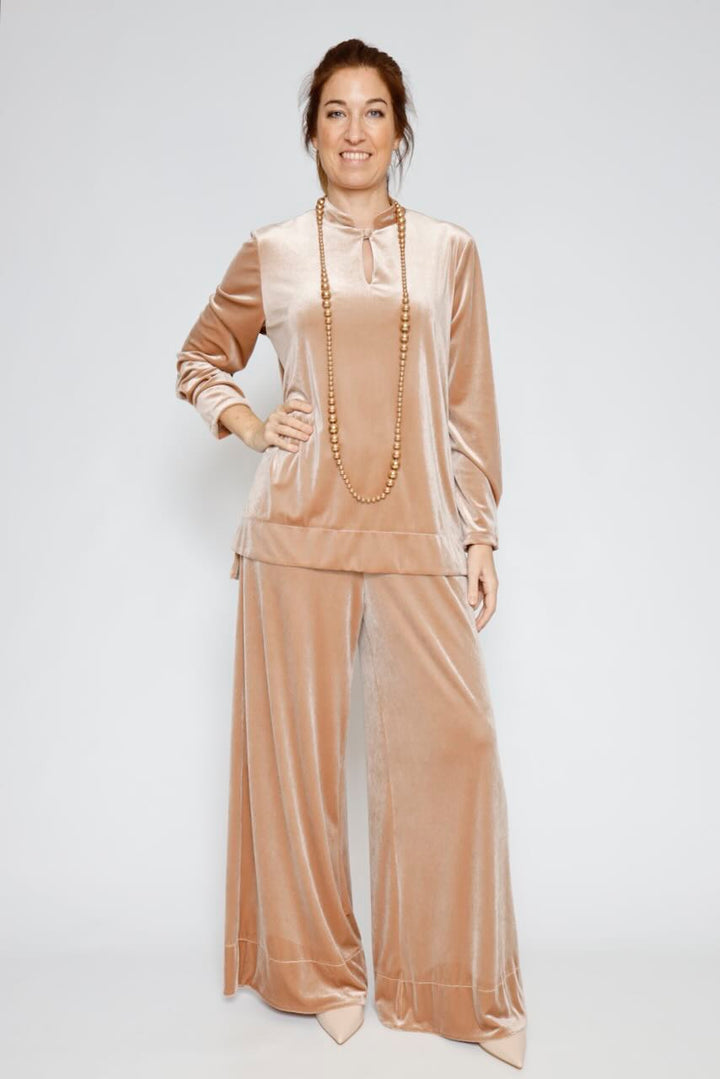 PANTALON BY09123-TAUPE