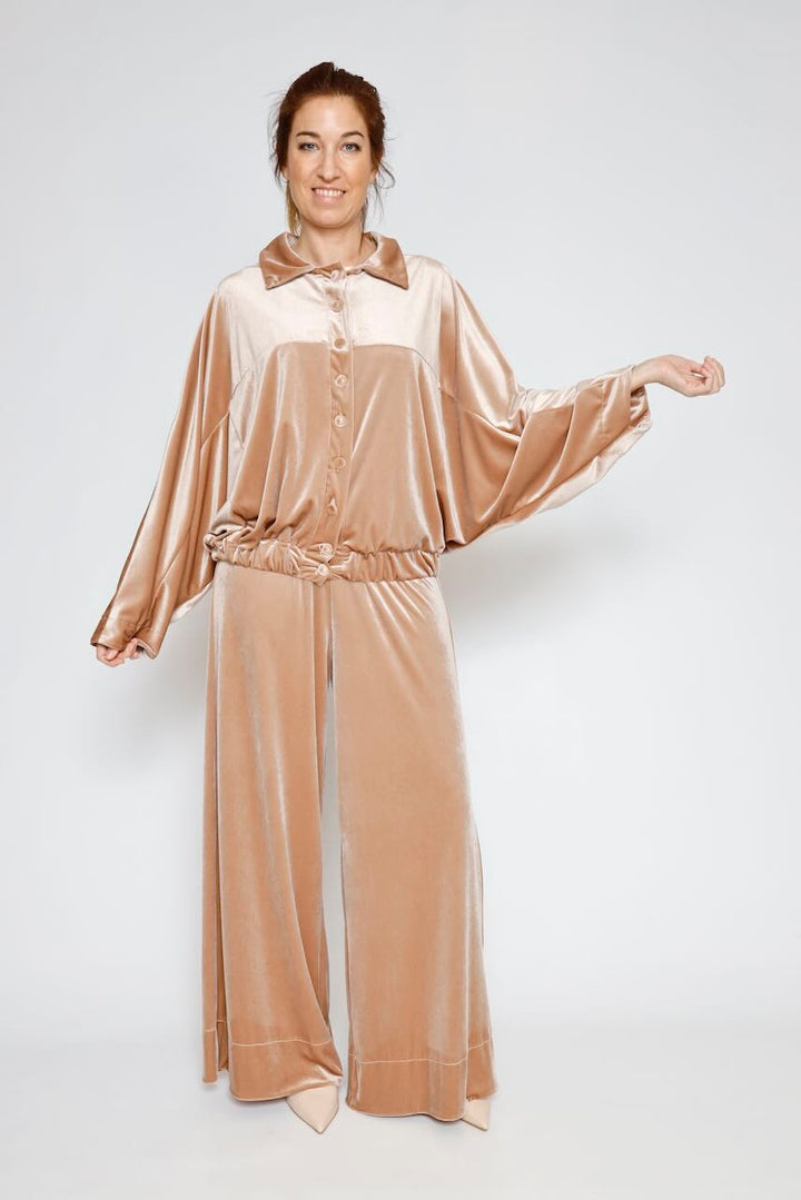 PANTALON BY09123-TAUPE