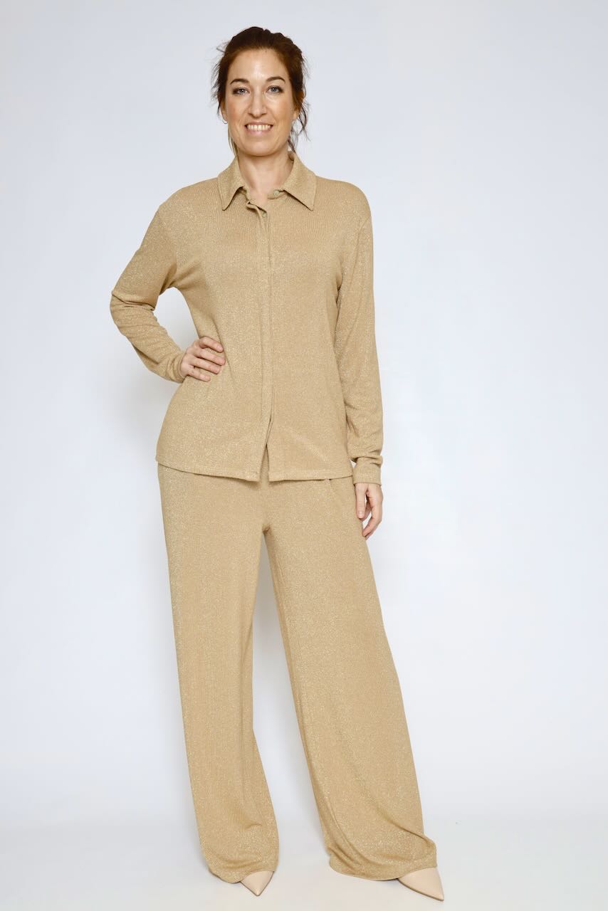 PANTALON BY09166-DORADO