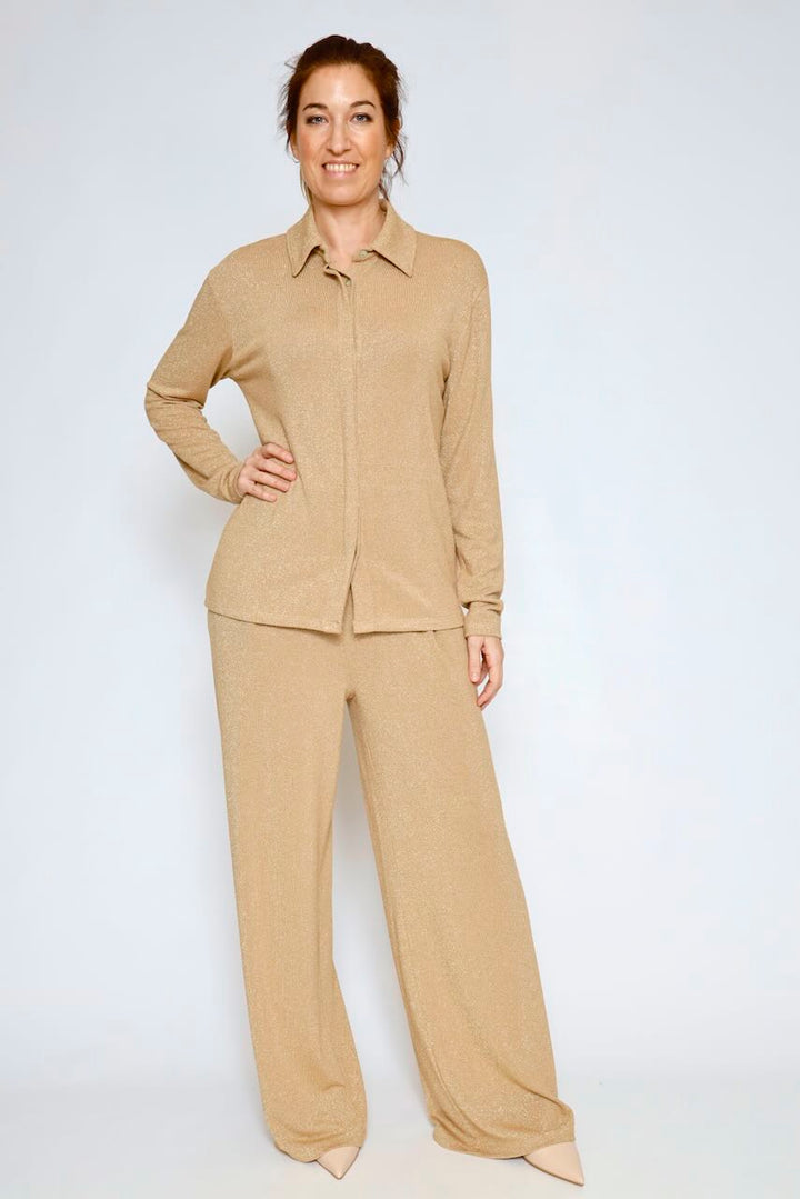 PANTALON BY09166-DORADO