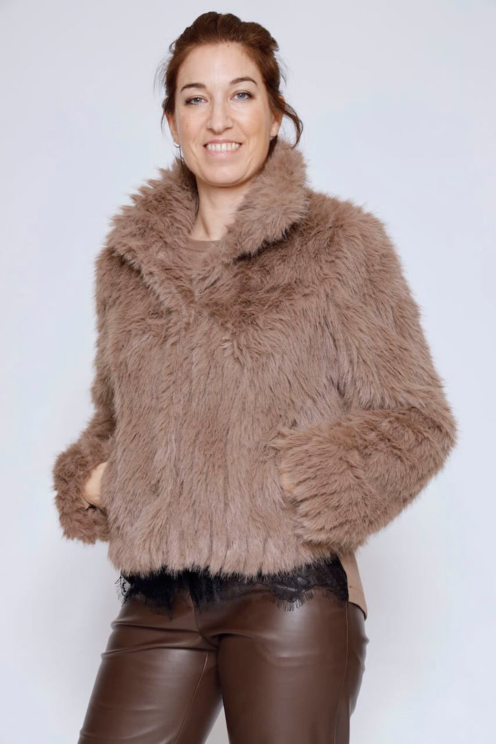 CHAQUETA FAITH.7002511-TAUPE