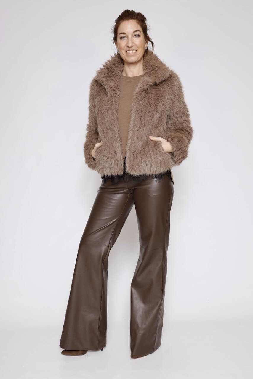 CHAQUETA FAITH.7002511-TAUPE