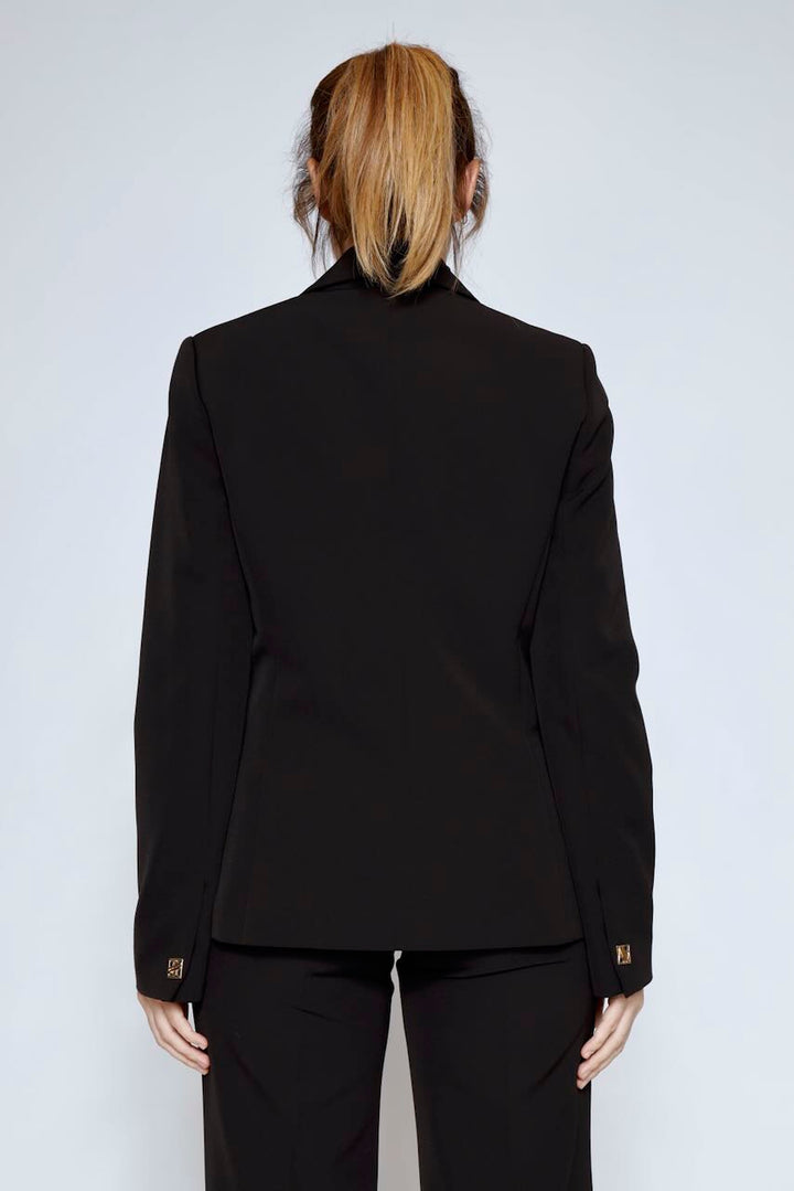 CHAQUETA ENTALLADA 54-1041-NEGRO