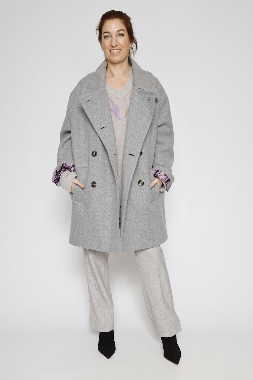 ABRIGO BY09105-GRIS