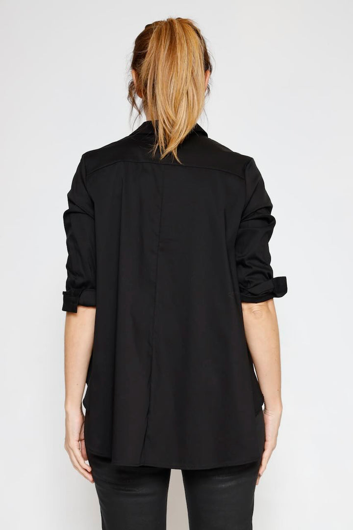 CAMISA CORTA CED4FDK-NEGRO