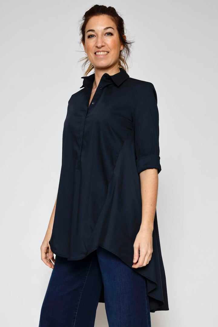 CAMISA LARGA CED3FDK-MARINO