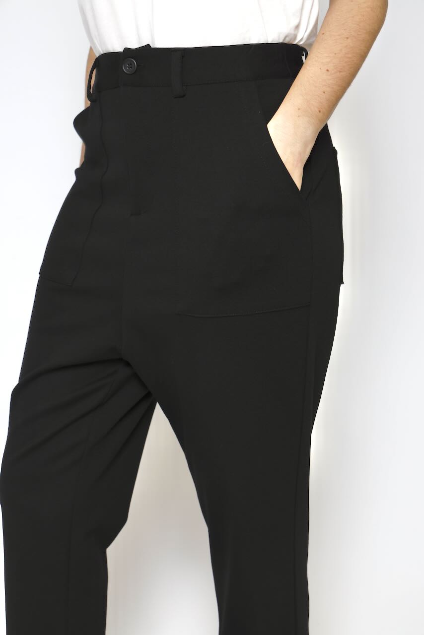 PANTALÓN A25ES222-NEGRO
