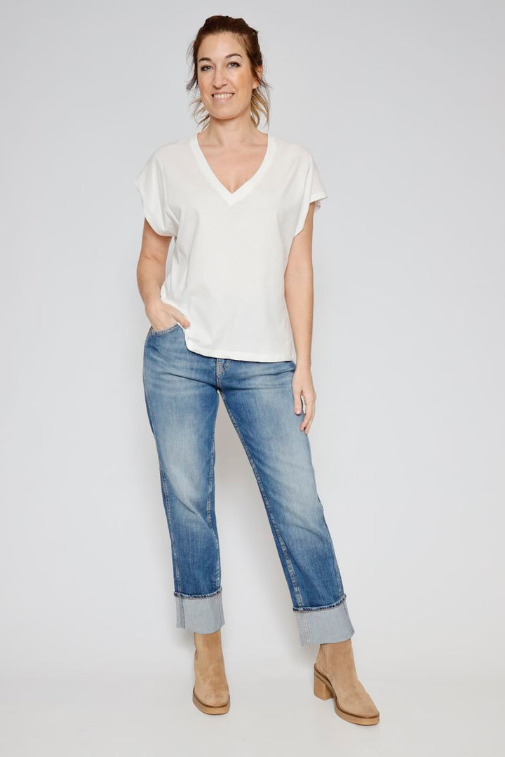 CAMISETA  SH000905-LATTE