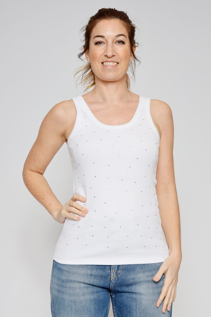 camiseta sin mangas SH001339-BLANCO