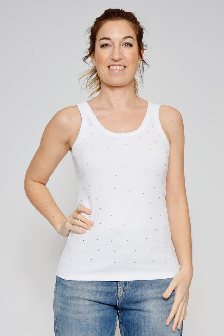 camiseta sin mangas SH001339-BLANCO