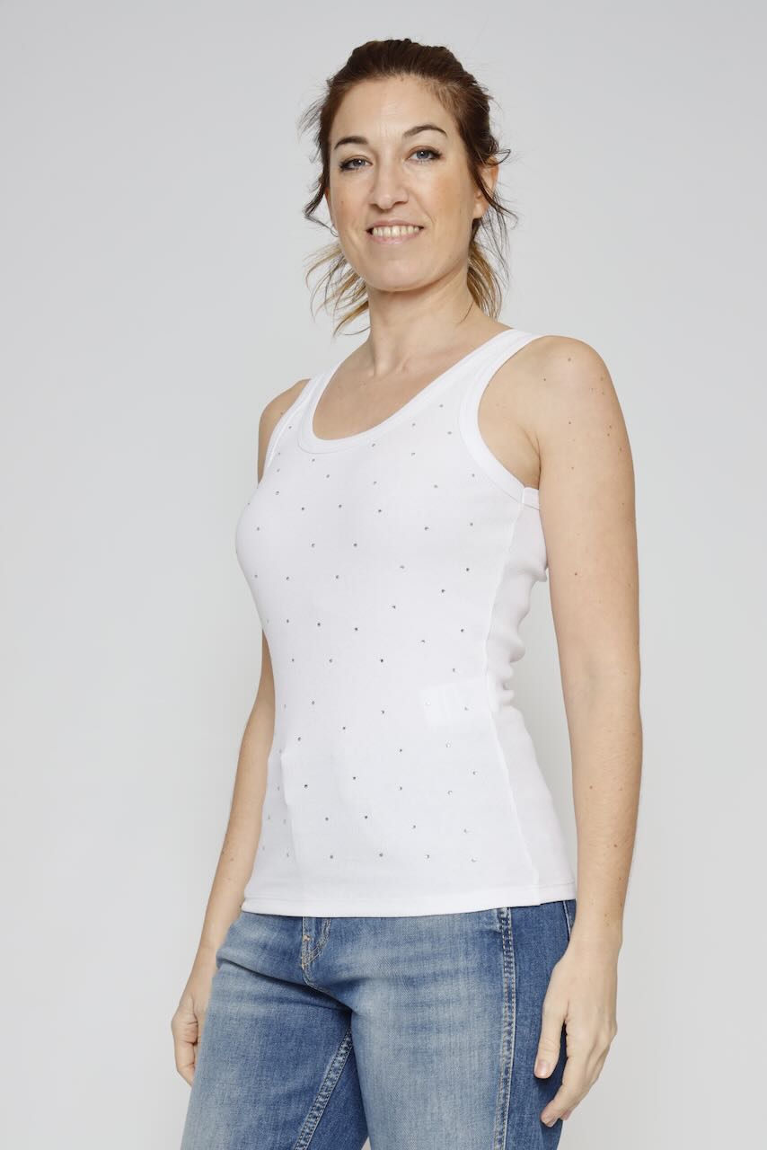 camiseta sin mangas SH001339-BLANCO