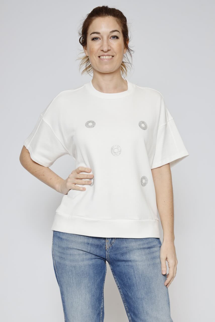 CAMISETA  P25MF415-LATTE