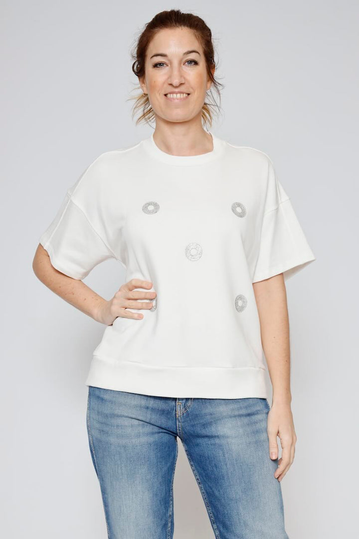 CAMISETA  P25MF415-LATTE