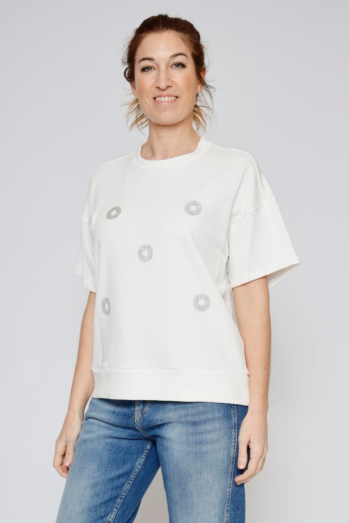 CAMISETA  P25MF415-LATTE