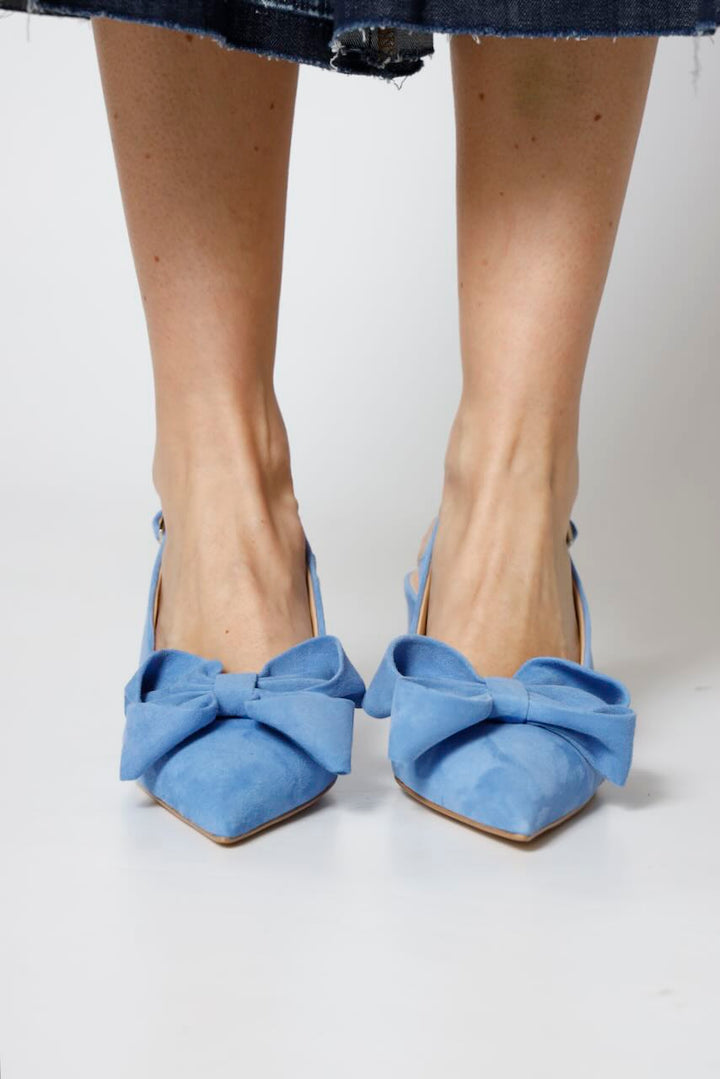 ZAPATO DESTALONADO 65621-CELESTE