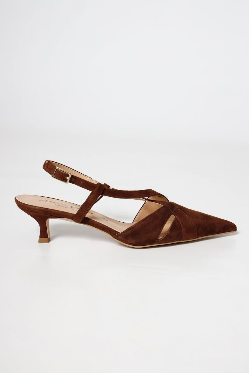 ZAPATO DESTALONADO 18840-CHOCOLATE