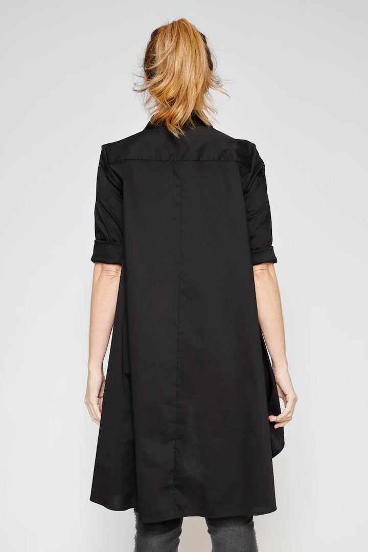 CED3FDK LONG SHIRT-BLACK