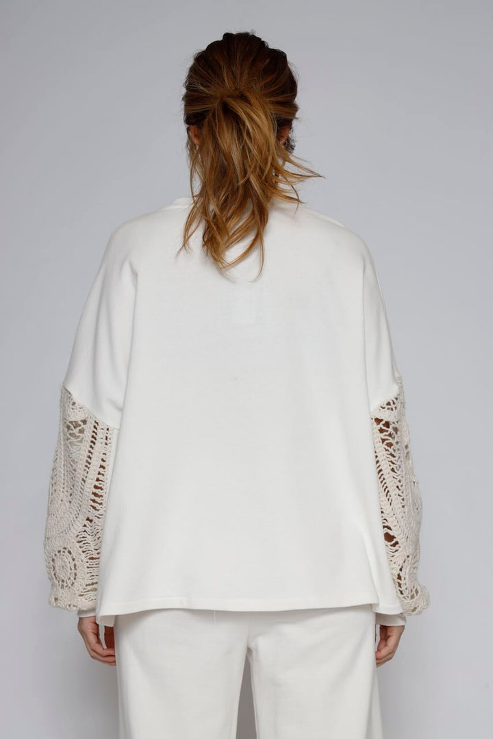 SUDADERA A25DL417-LATTE