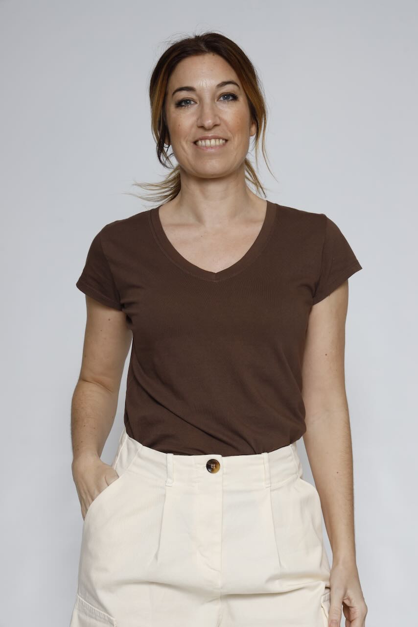 CAMISETA 2613-MARRON