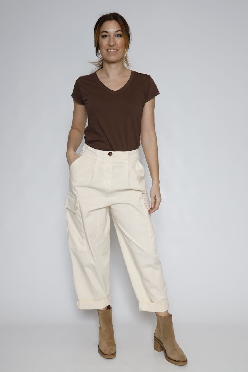 CAMISETA 2613-MARRON