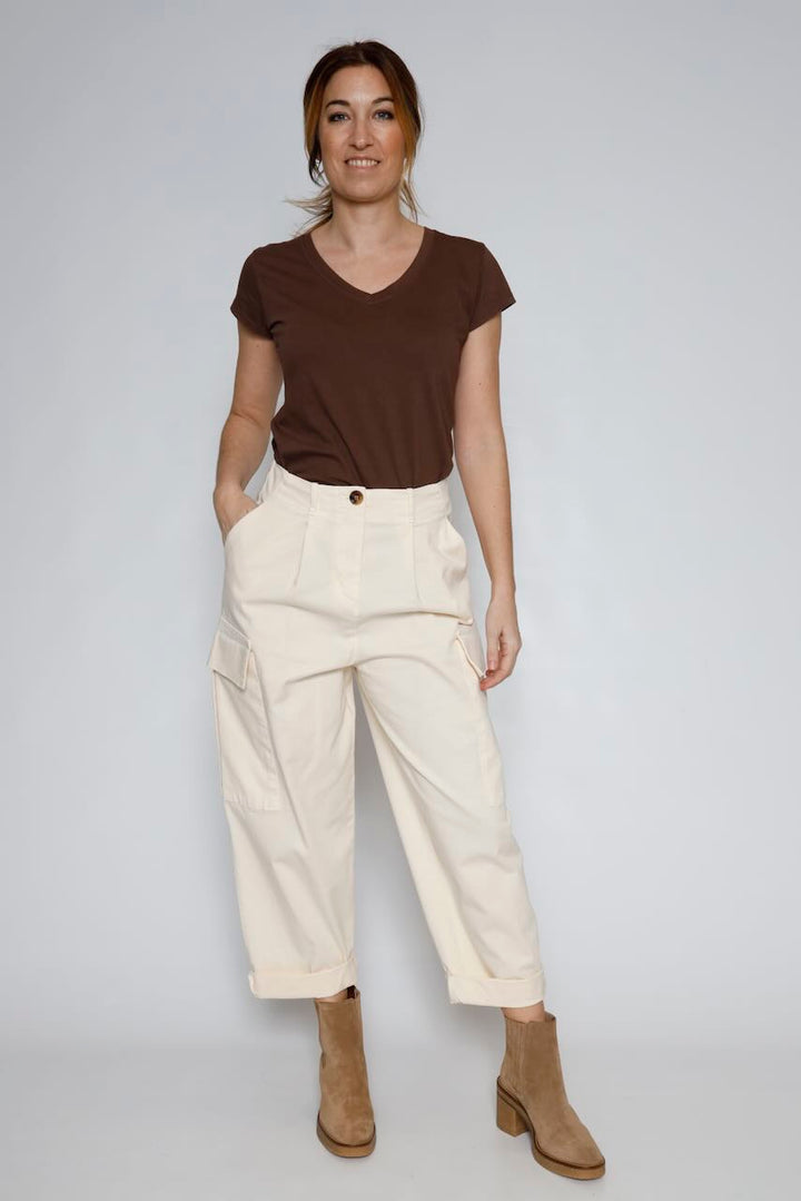 CAMISETA 2613-MARRON