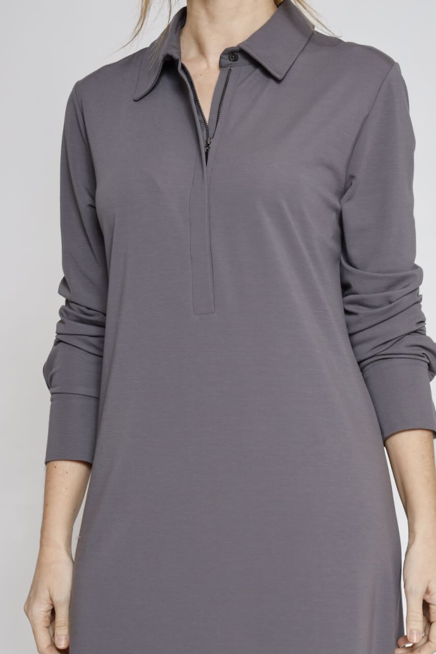 VESTIDO BY09179-GRIS