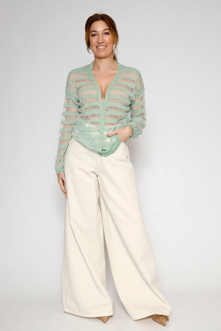 CARDIGAN BY10014-VERDE