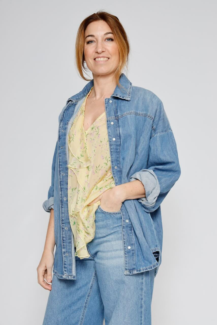 CHAQUETA BY10226-BLU DENIM