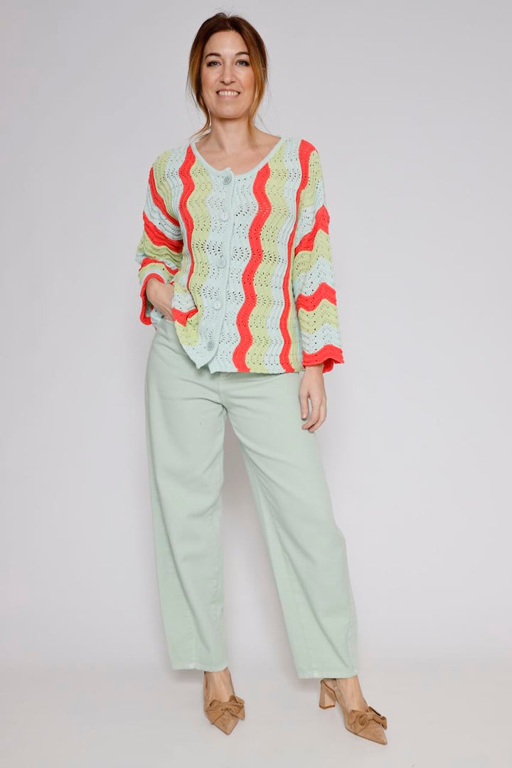 CHAQUETA BY10026-MULTICOLOR