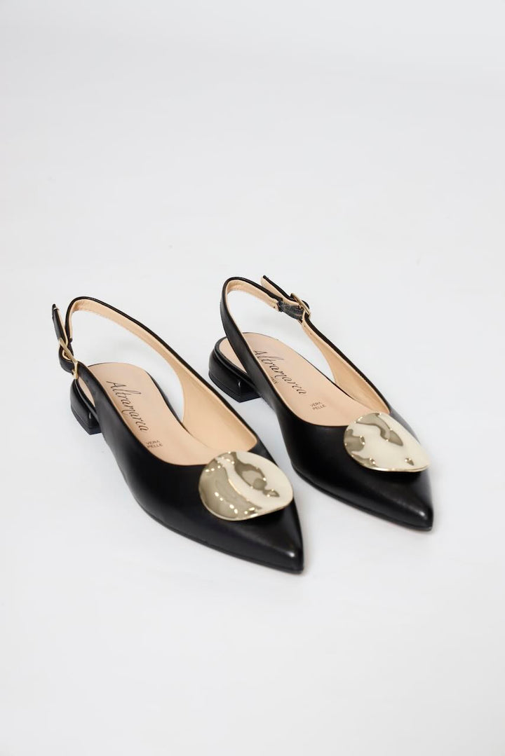 ZAPATO DESTALONADO 12250-NEGRO