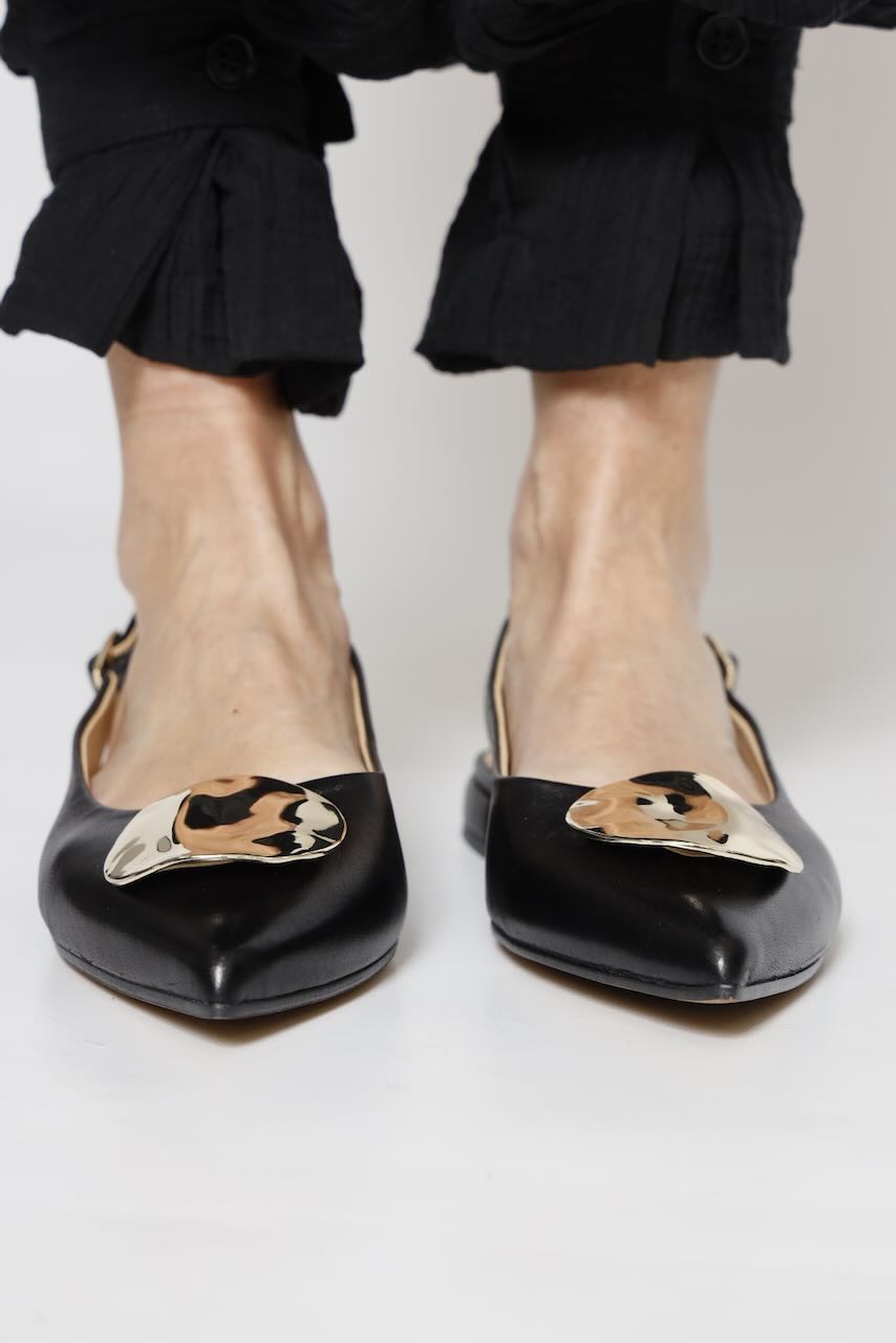 ZAPATO DESTALONADO 12250-NEGRO