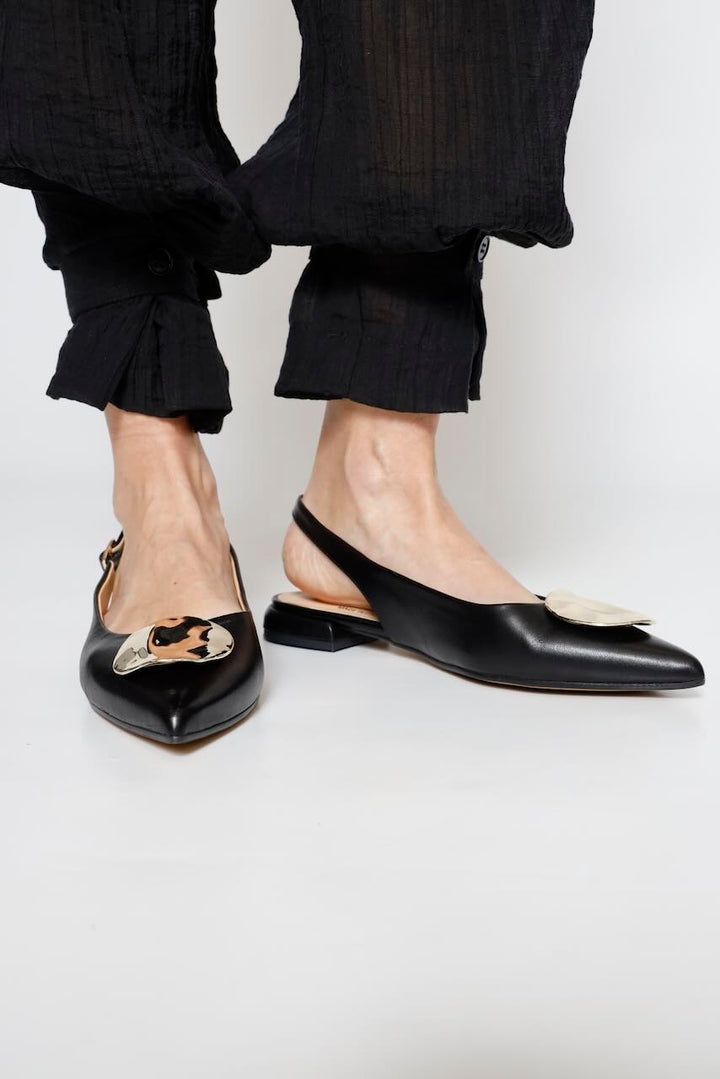 ZAPATO DESTALONADO 12250-NEGRO