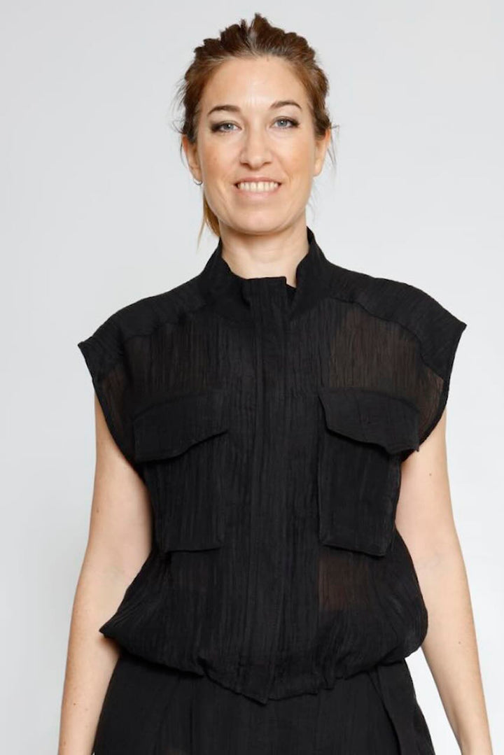 CHAQUETA-CHALECO 63-1007-NEGRO