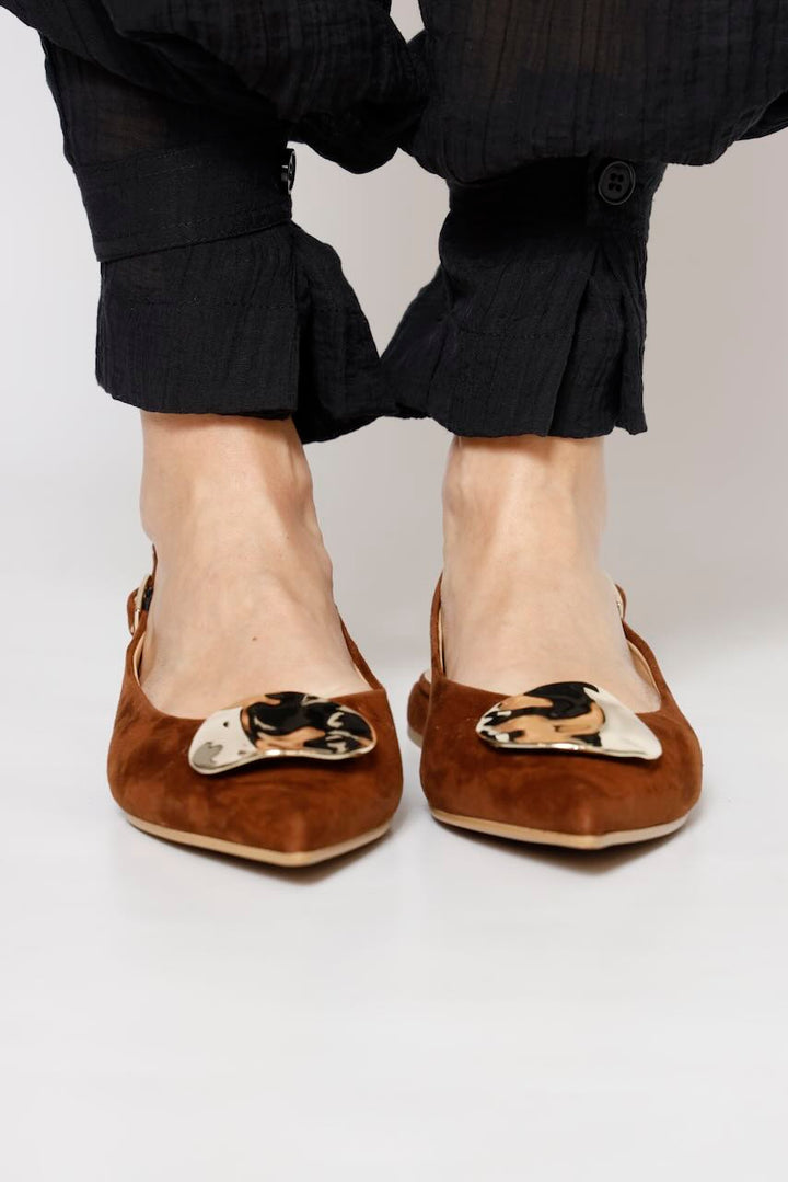 ZAPATO DESTALONADO 12250-CHOCOLATE